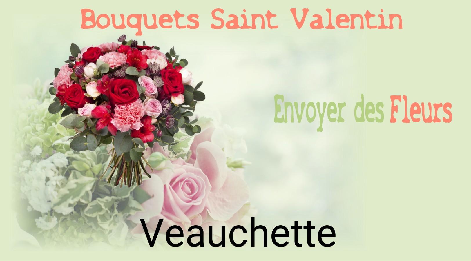 Roses de Saint-Valentin livrées à Veauchette